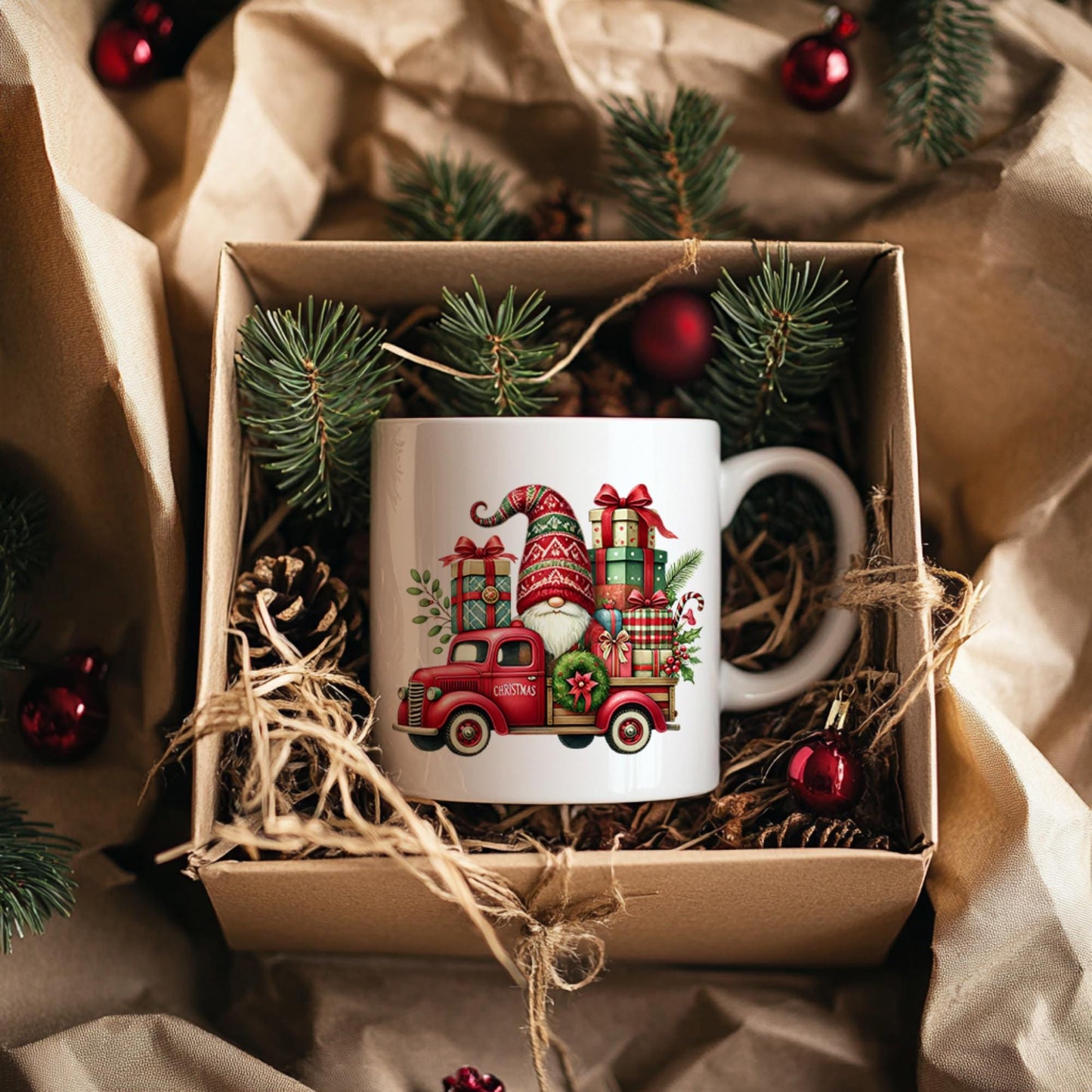 Cute Christmas Gnome Clipart