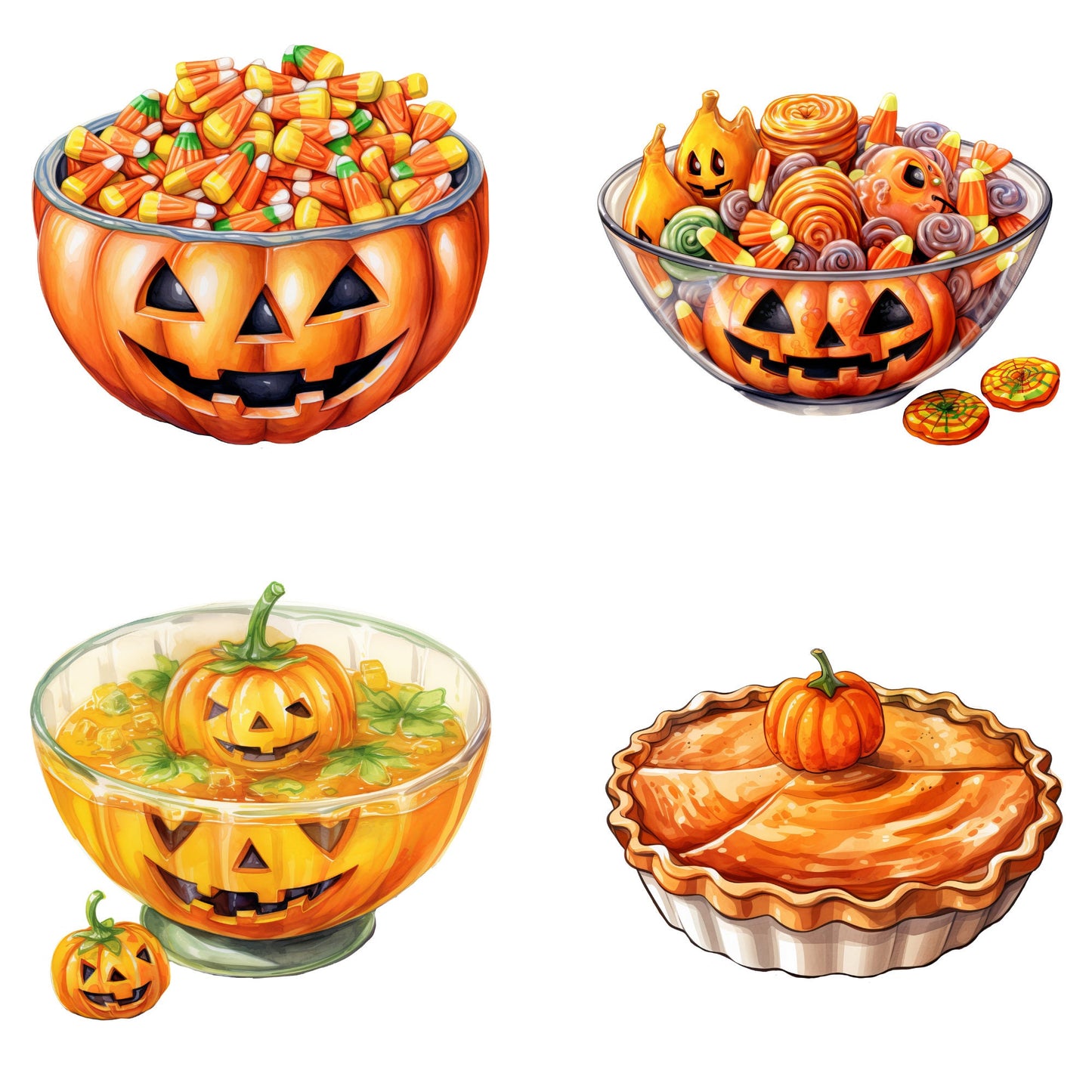 Halloween Food Clipart