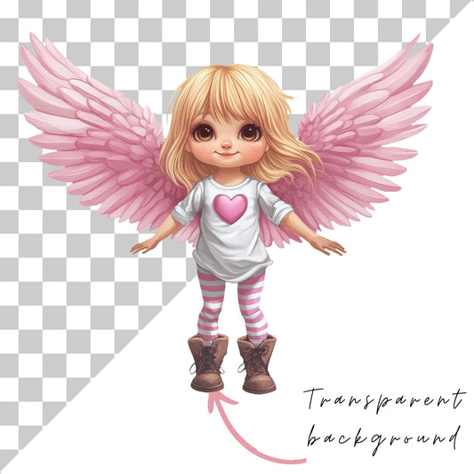 Cute Angel Clipart single