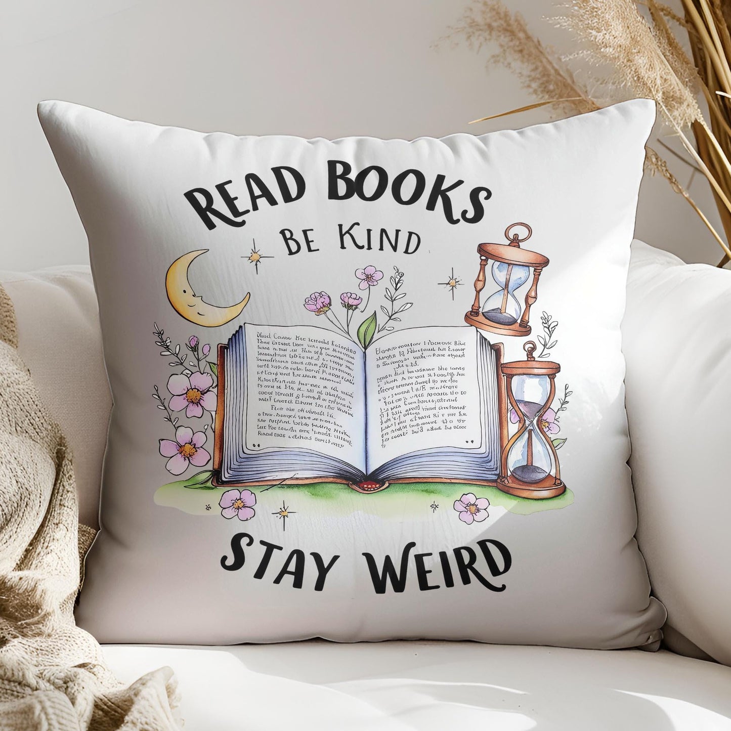 Diseño de camiseta PNG "Lee libros, sé amable y mantente extraño"