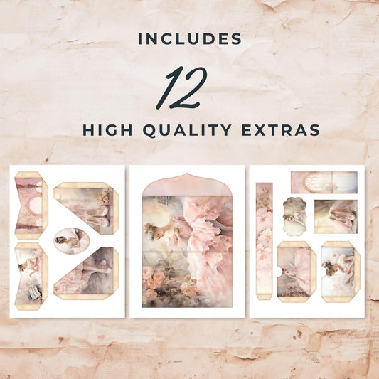 The Ballerina Junk Journal Folio