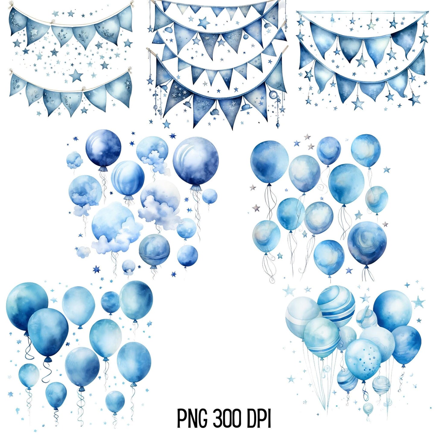 Blue Sleeping Teddy Bear Clipart