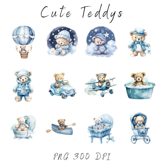 Its a Boy clipart pack