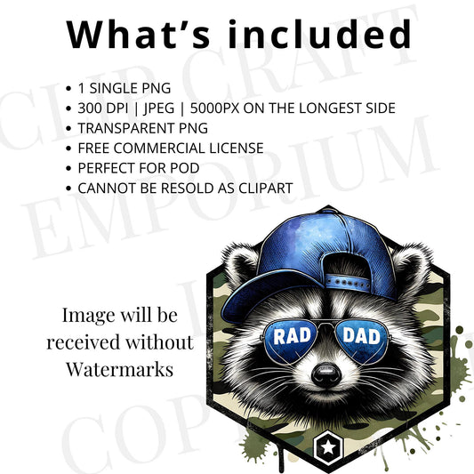 Rad Dad PNG