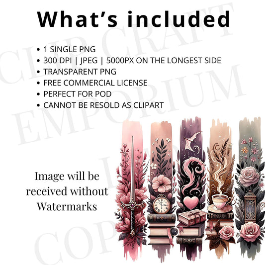 Bookish Cozy Readers PNG