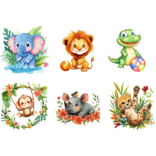 Wild One Safari Clipart