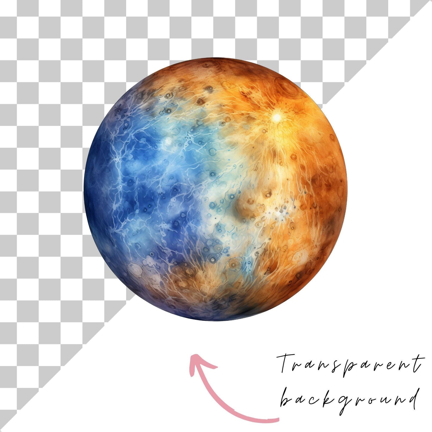 Planets of the Solar System Clipart