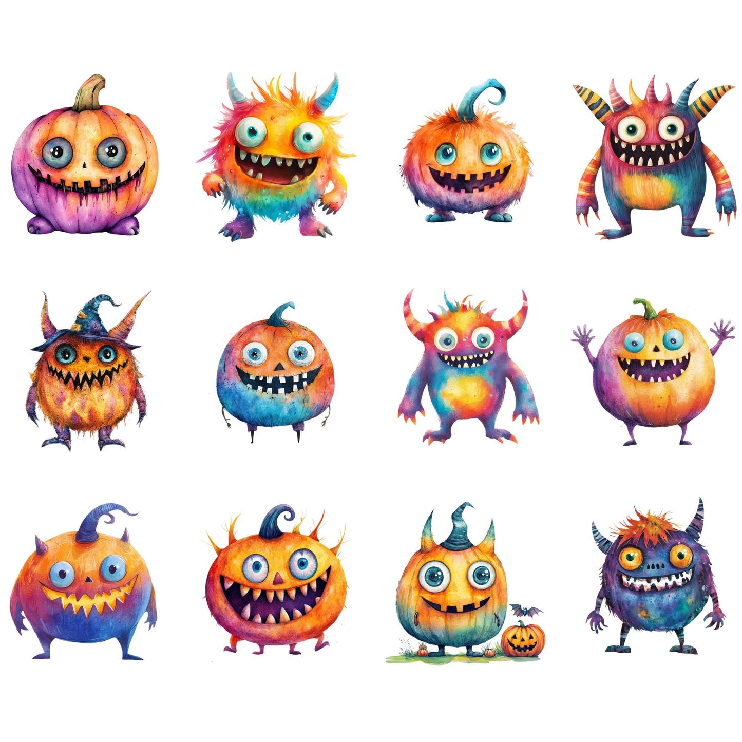 Cute Monster Clipart