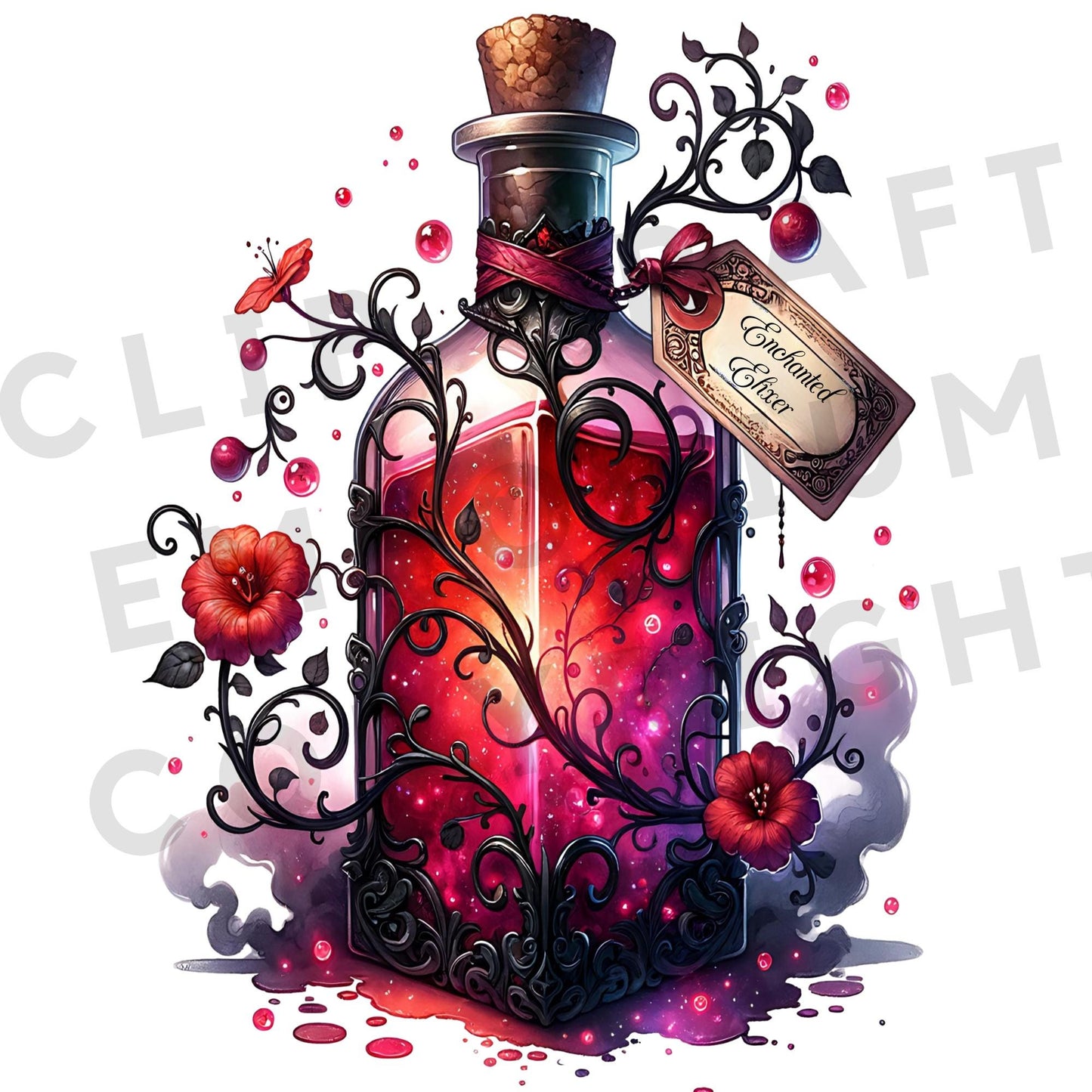 Dark Romance Clipart