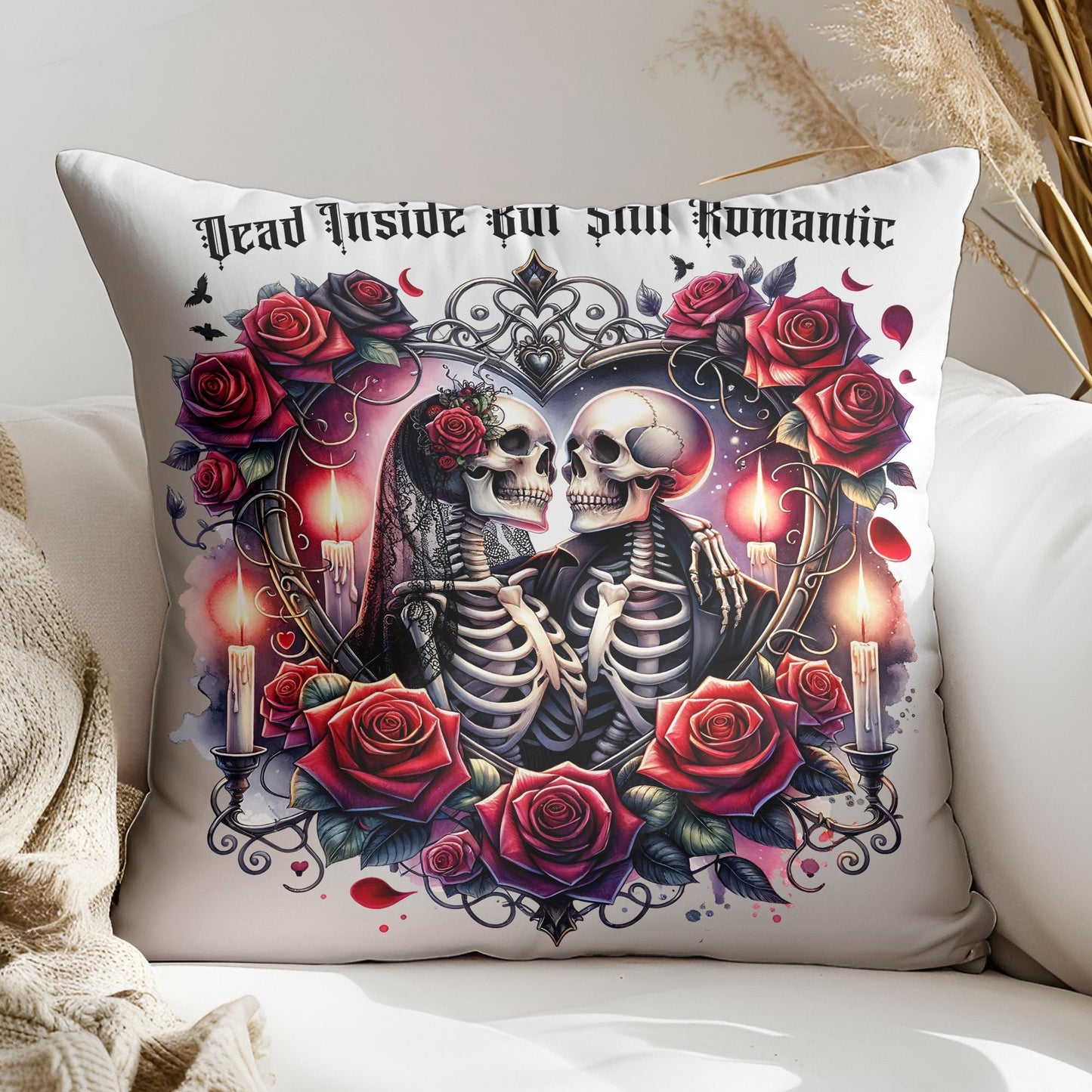 Diseño de sublimación de romance oscuro