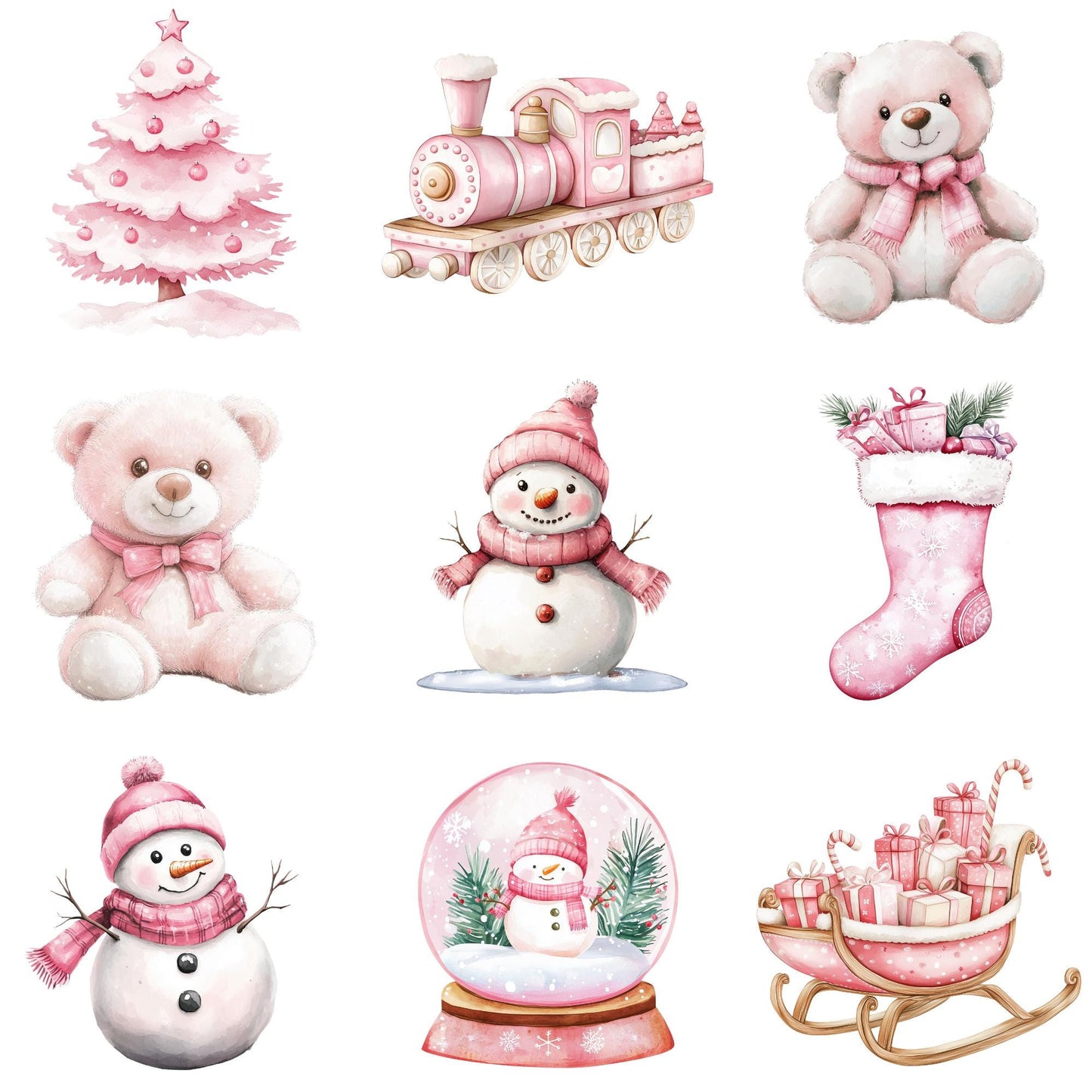Cute Christmas Character Clipart