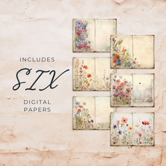 Páginas del diario basura Wildflower Vol. 3