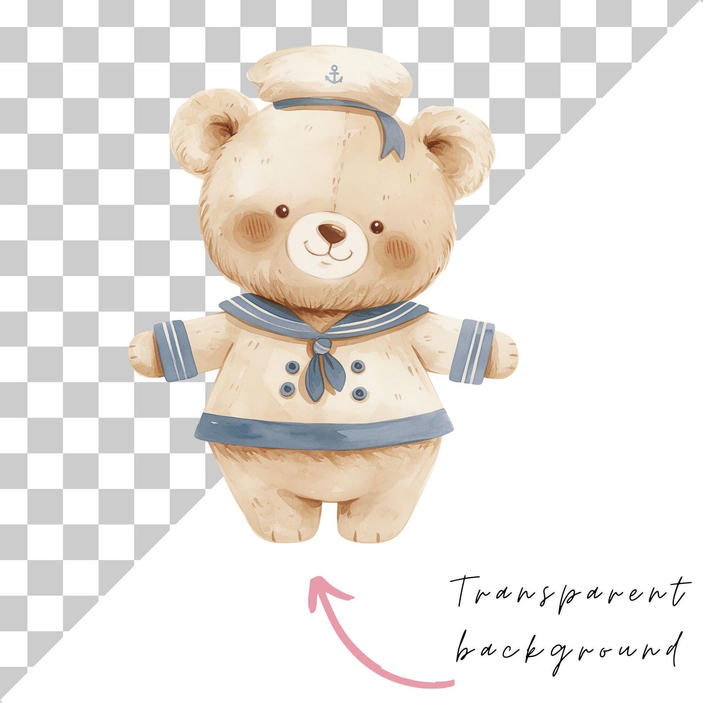 Cute Sailor Bears clipart
