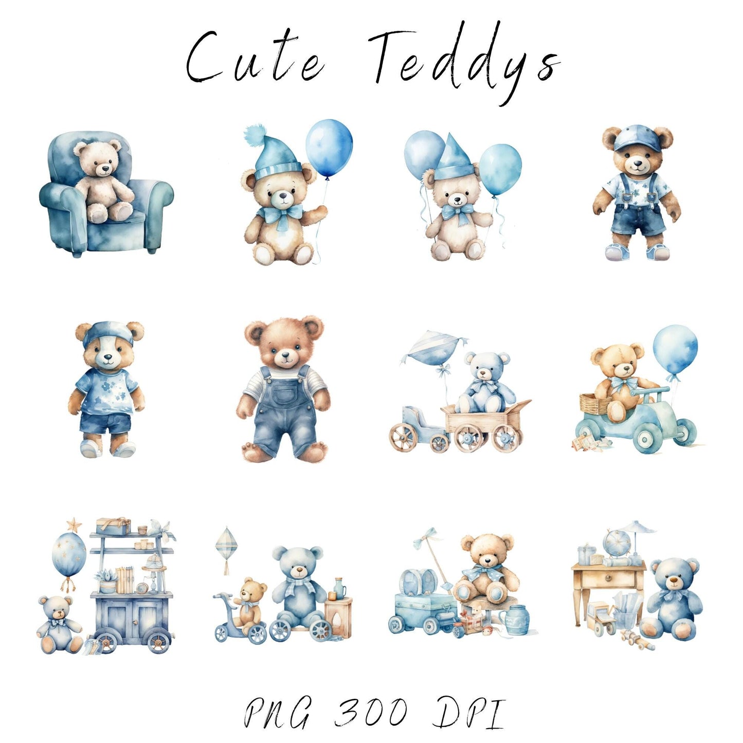 Its a Boy clipart pack
