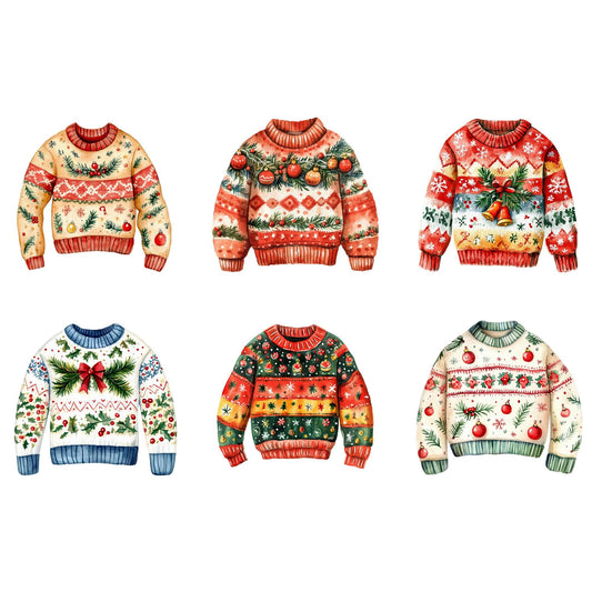 Ugly Christmas Sweater Clipart