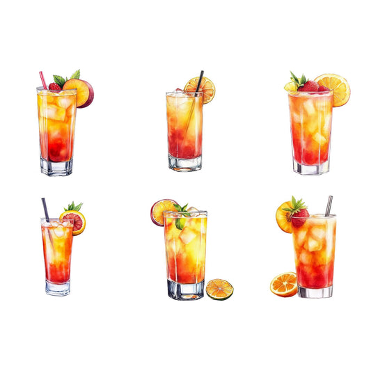Tequila Sunrise Clipart