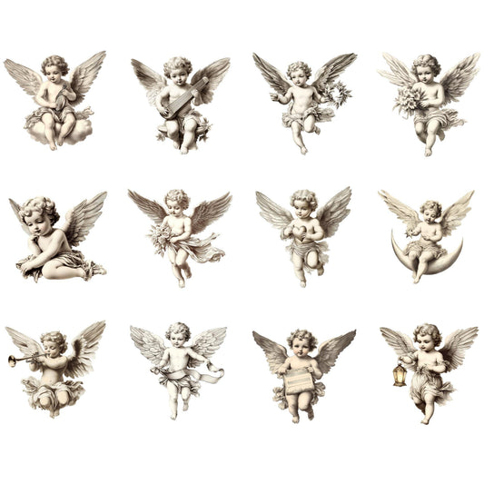 Watercolor Cupid Clipart