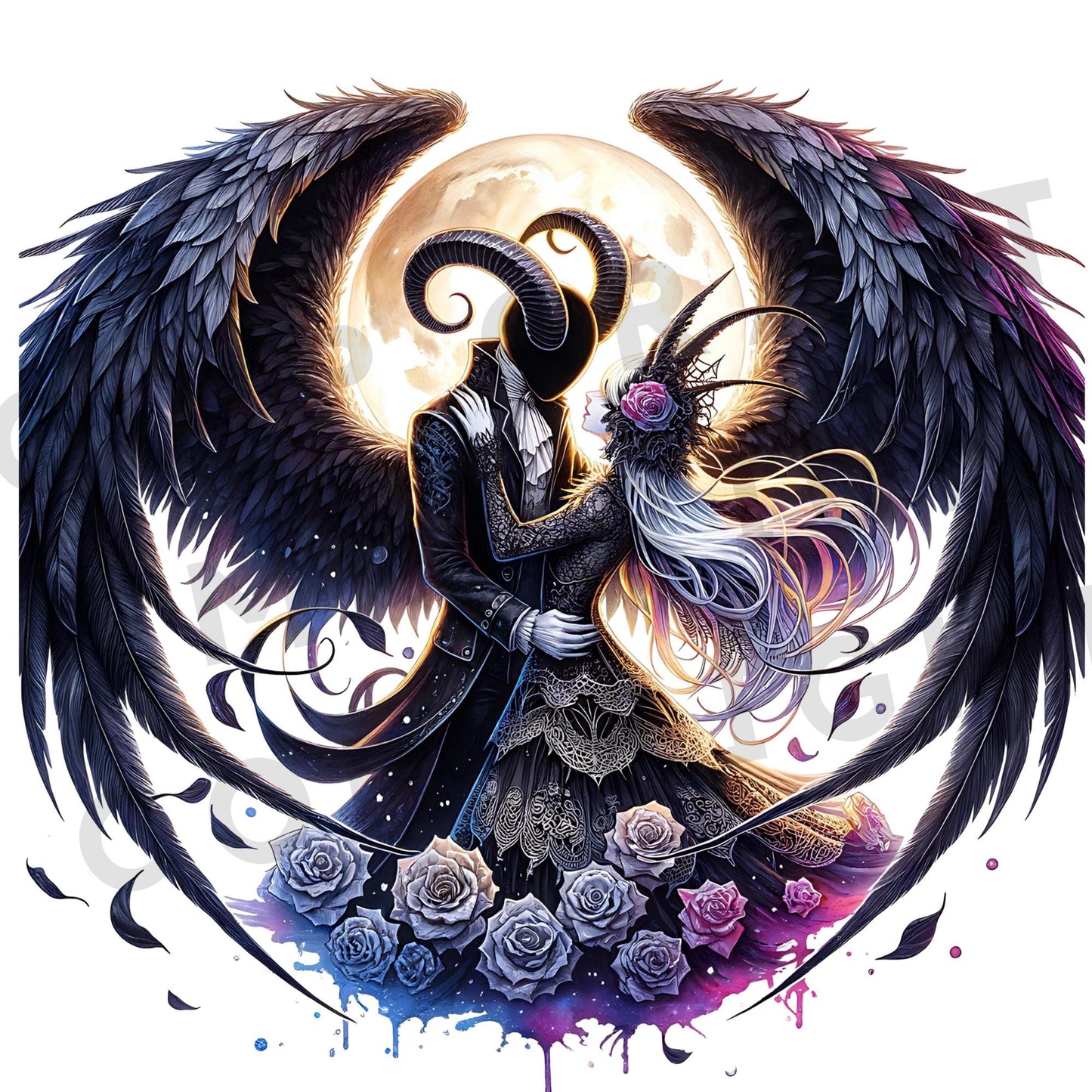 Dark Romance Clipart