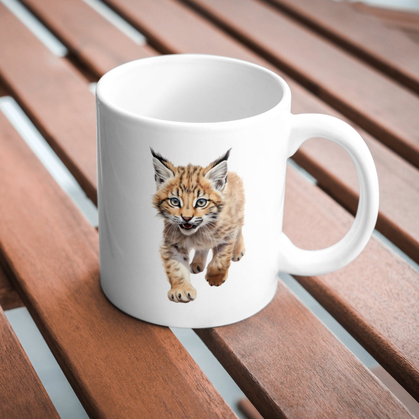 Realistic watercolor Lynx Clipart