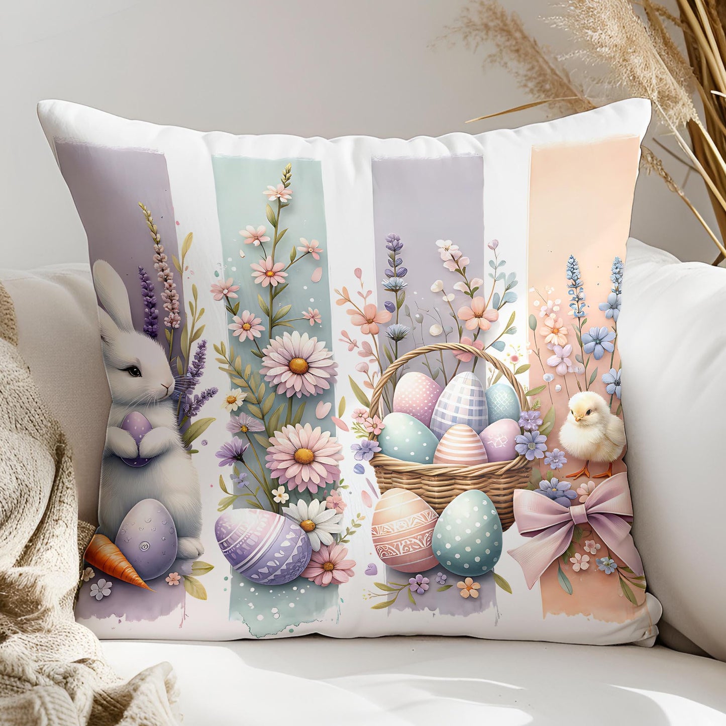 Cute Easter Brushstroke PNG