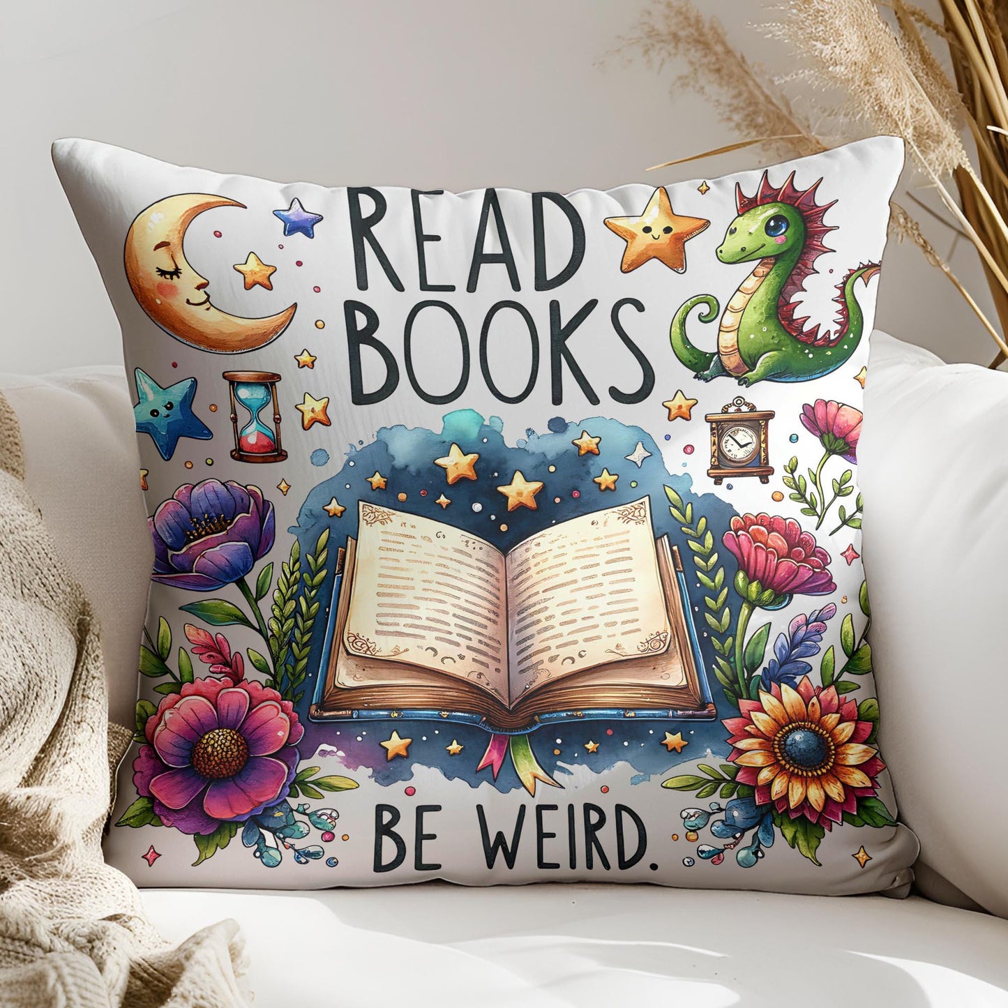 Read Books Be Kind Stay Weird PNG Shirt Design