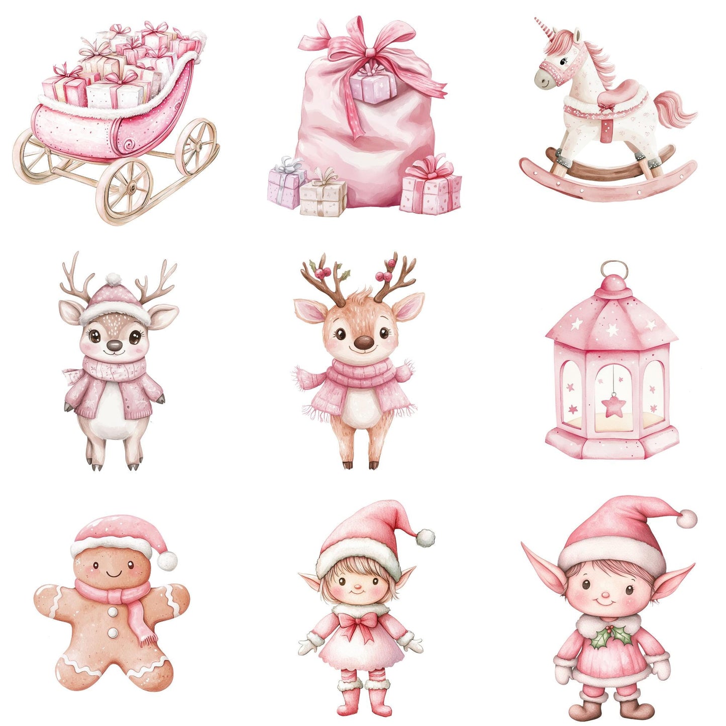 Cute Christmas Character Clipart