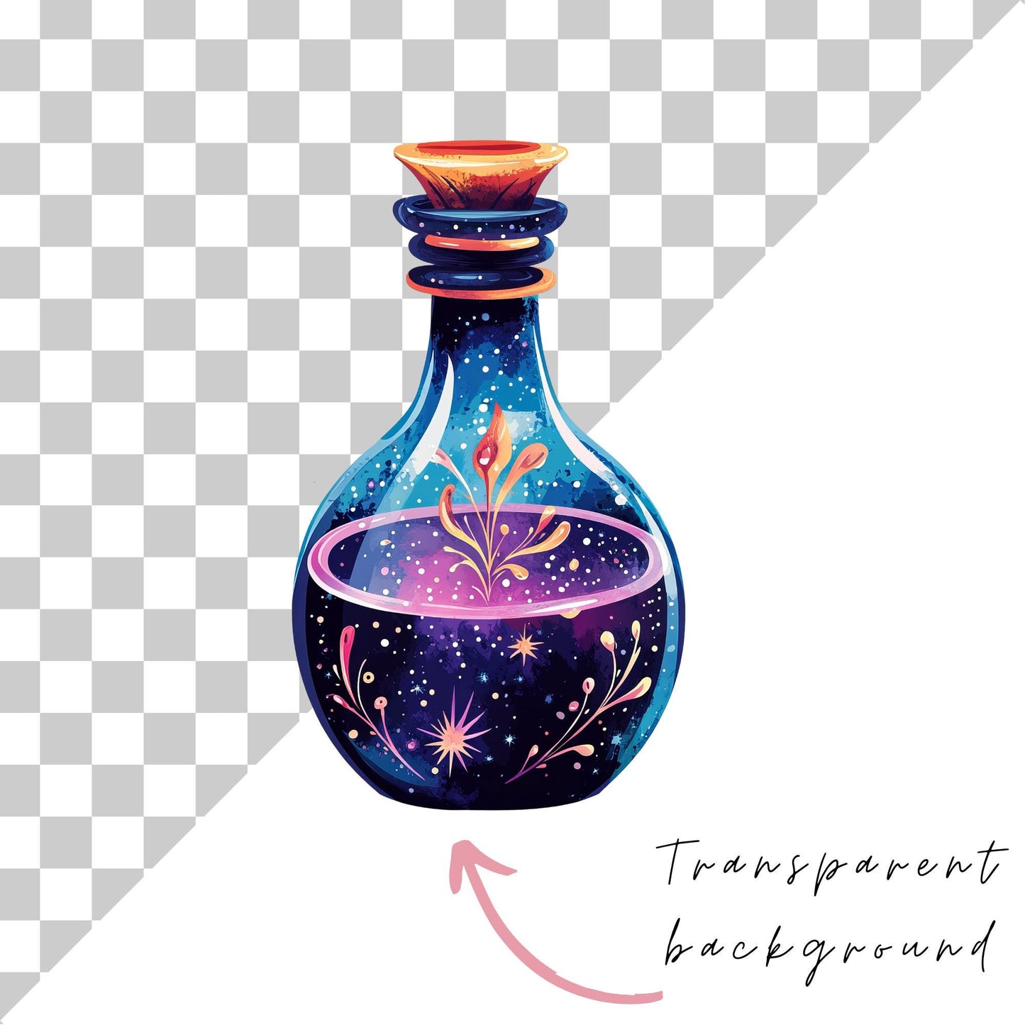 Magic Potions Clipart