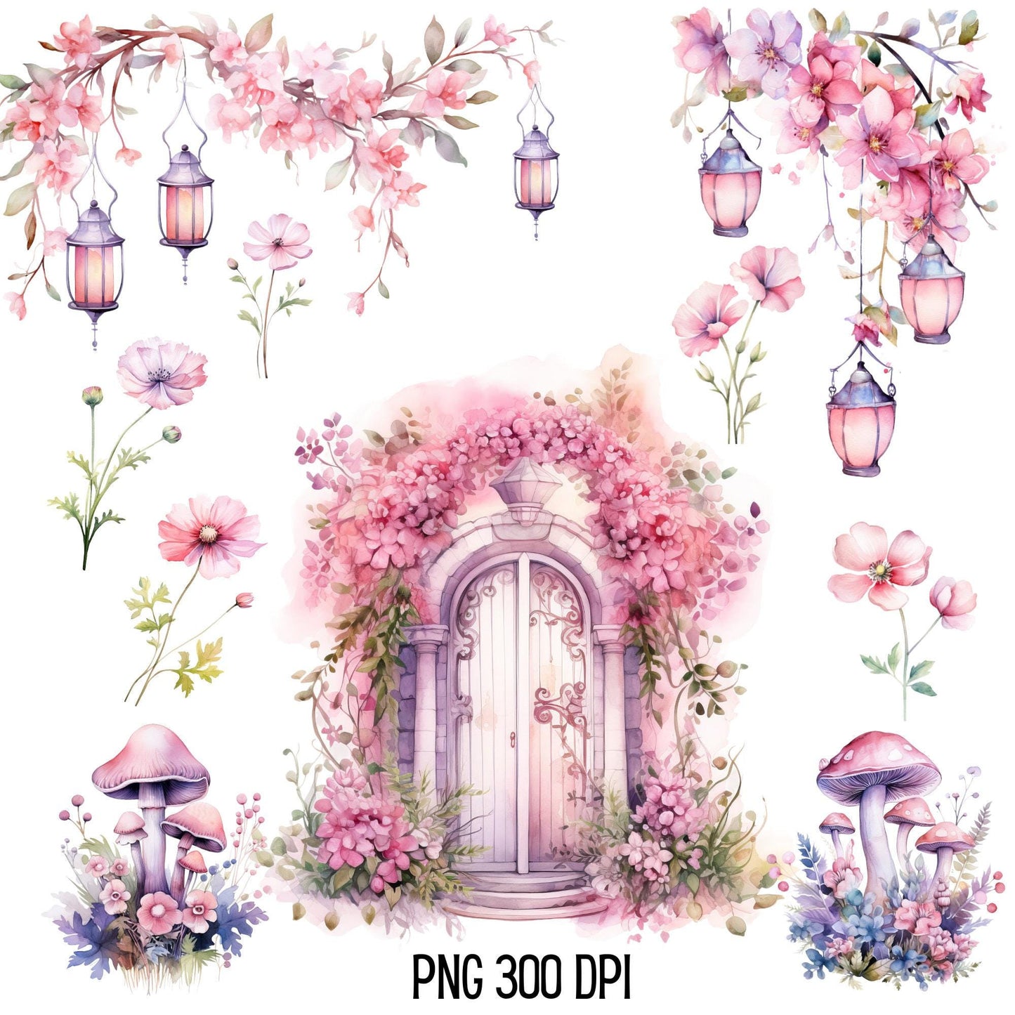 Pink Fairy Clipart