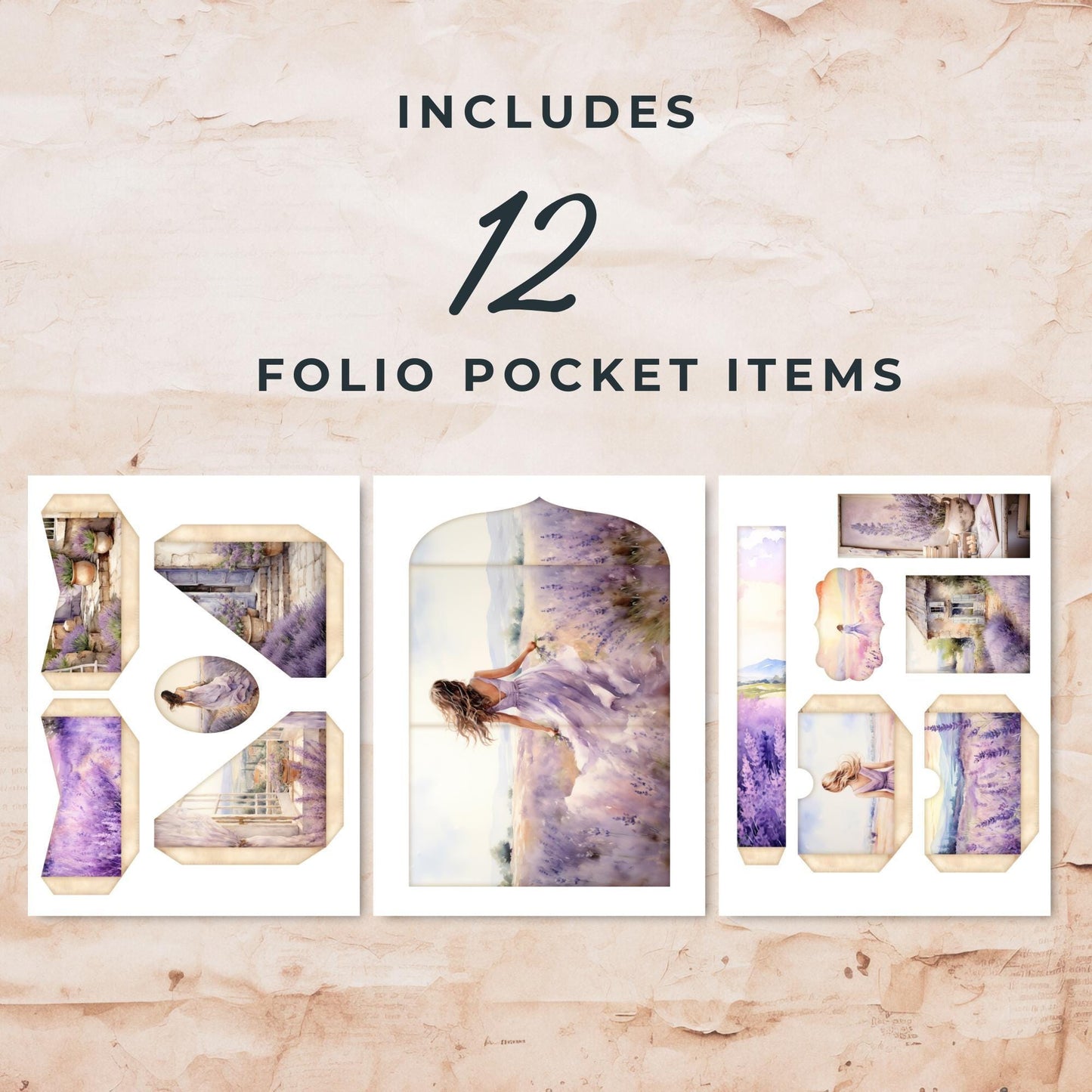 Lavender Haze Junk Journal Mega Kit