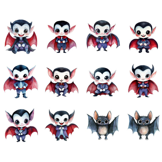 Cute Vampire Clipart