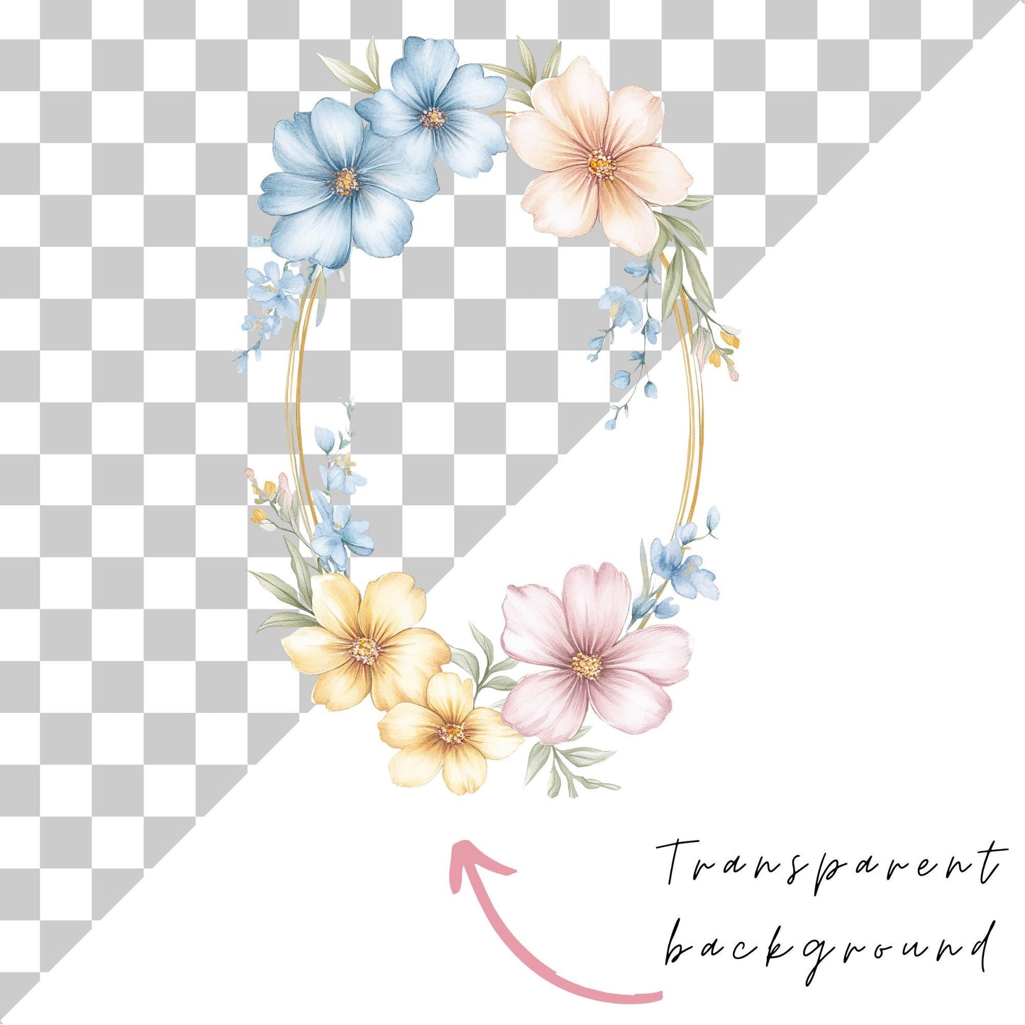 Silly Goose with Balloon Clipart