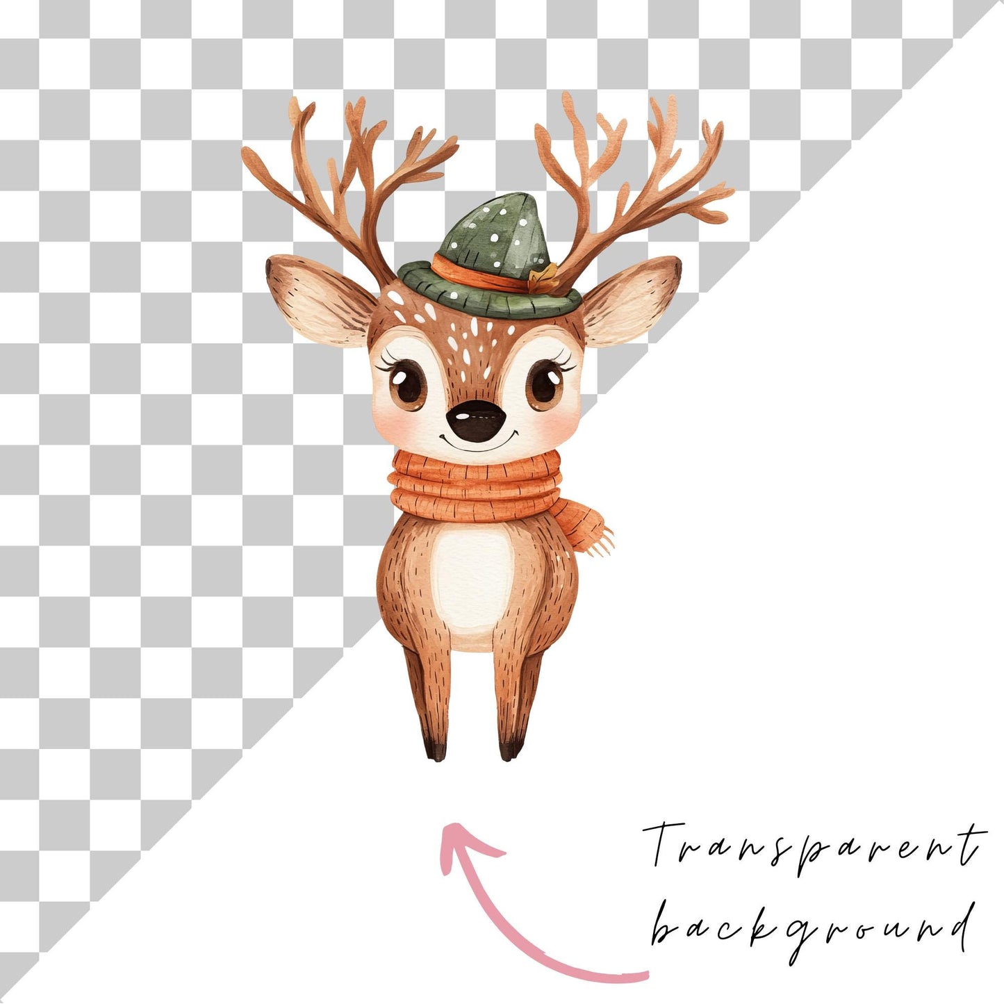 Fall Woodland Animals Clipart