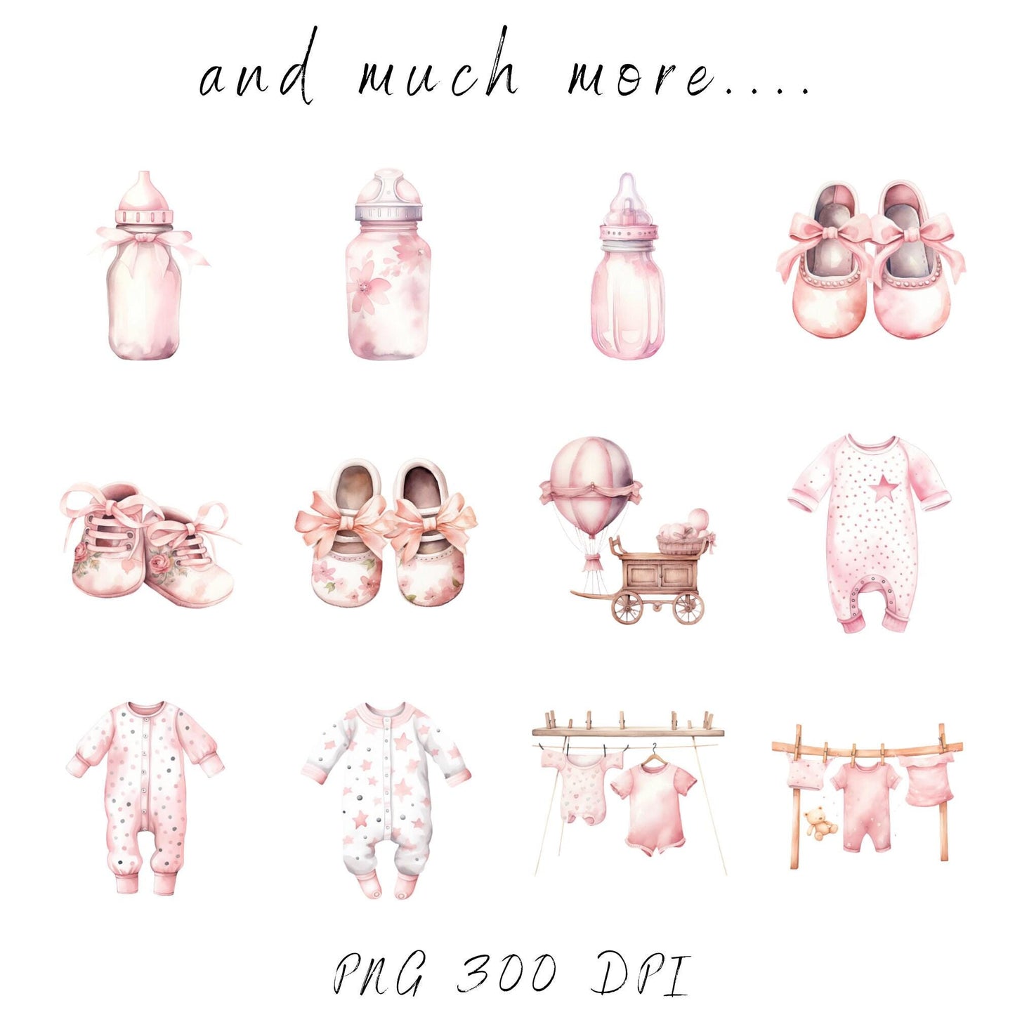 Its a Girl clipart pack