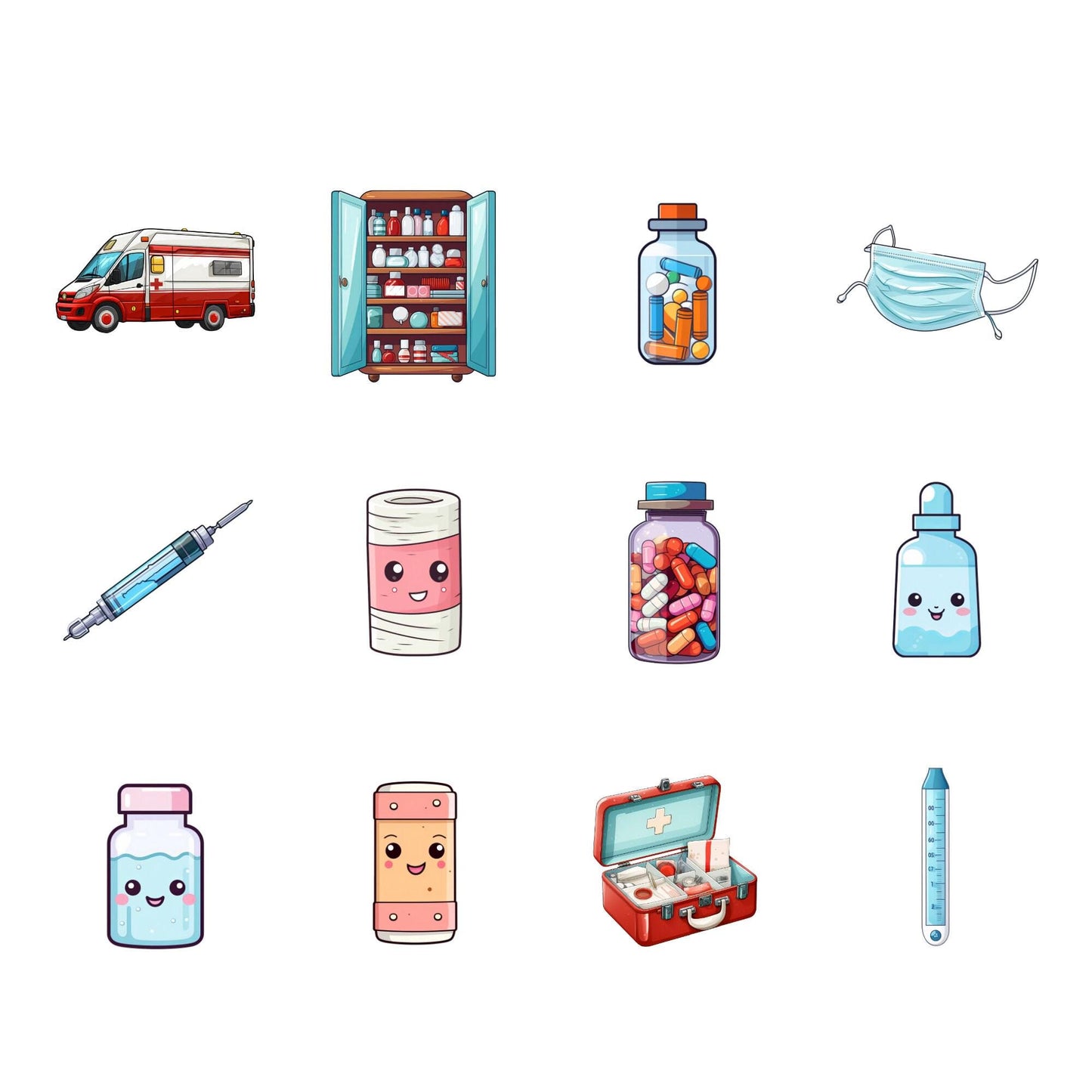 Doctor and Nurses Clipart