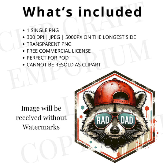 Rad Dad PNG