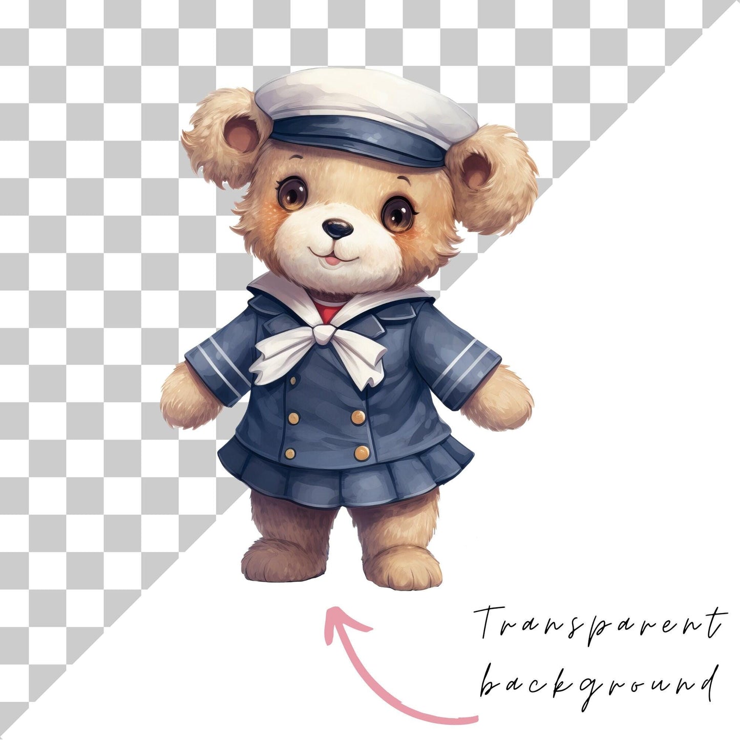 Sailor Teddy Clipart