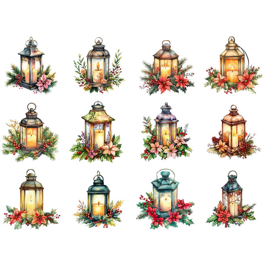Christmas Lantern Clipart