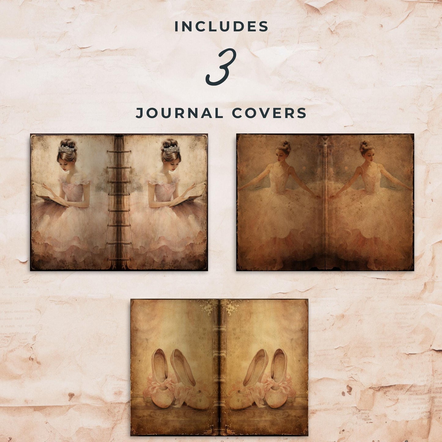 The Ballerina Junk Journal Mega Kit