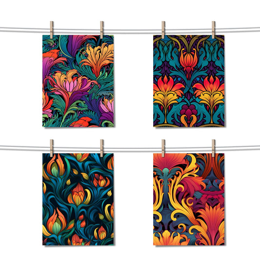 Art Nouveau Digital Papers