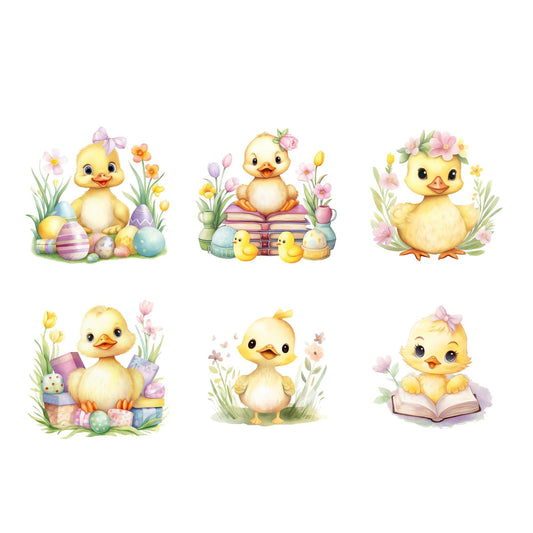 Easter Duck Clipart