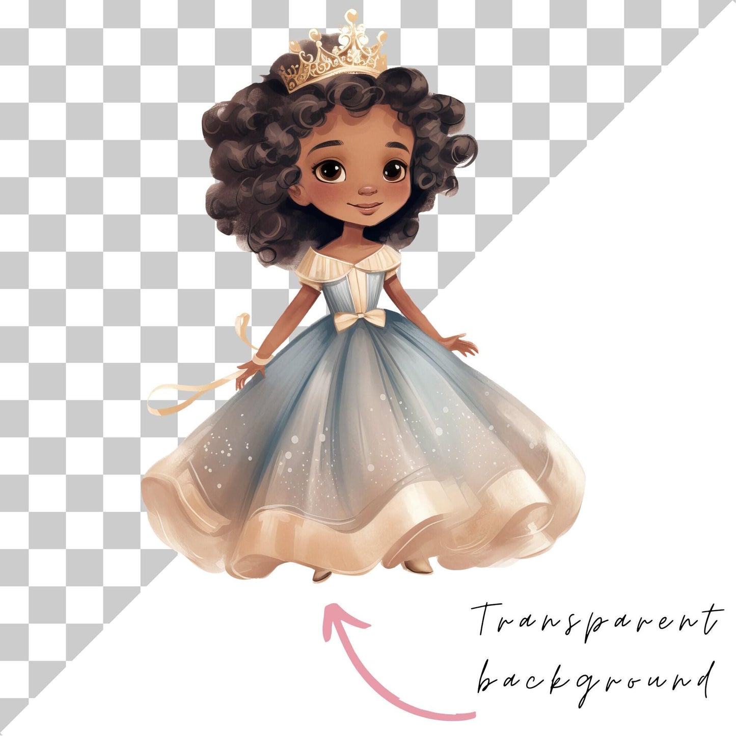 Fairytale Knights and Princess Clipart