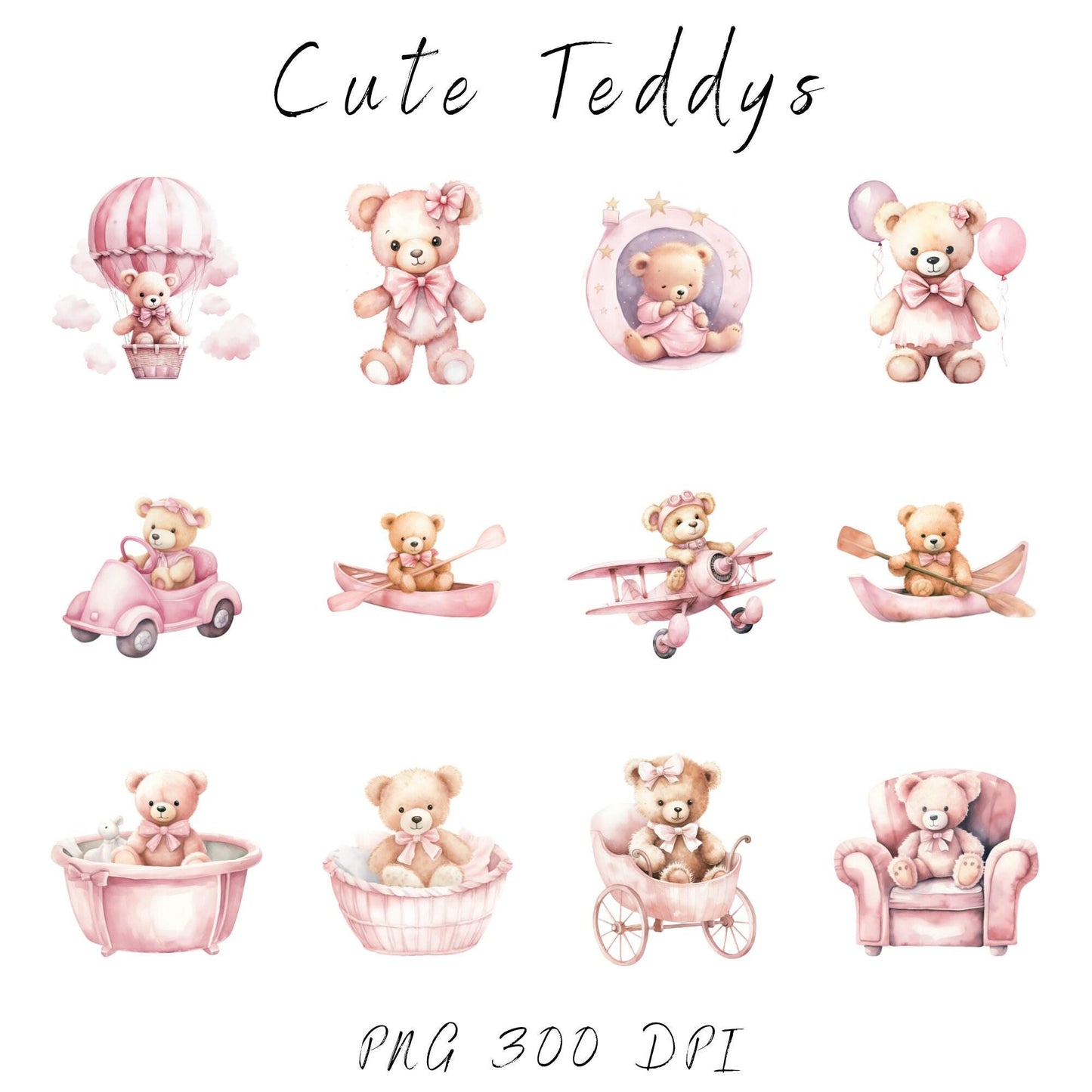 Its a Girl clipart pack