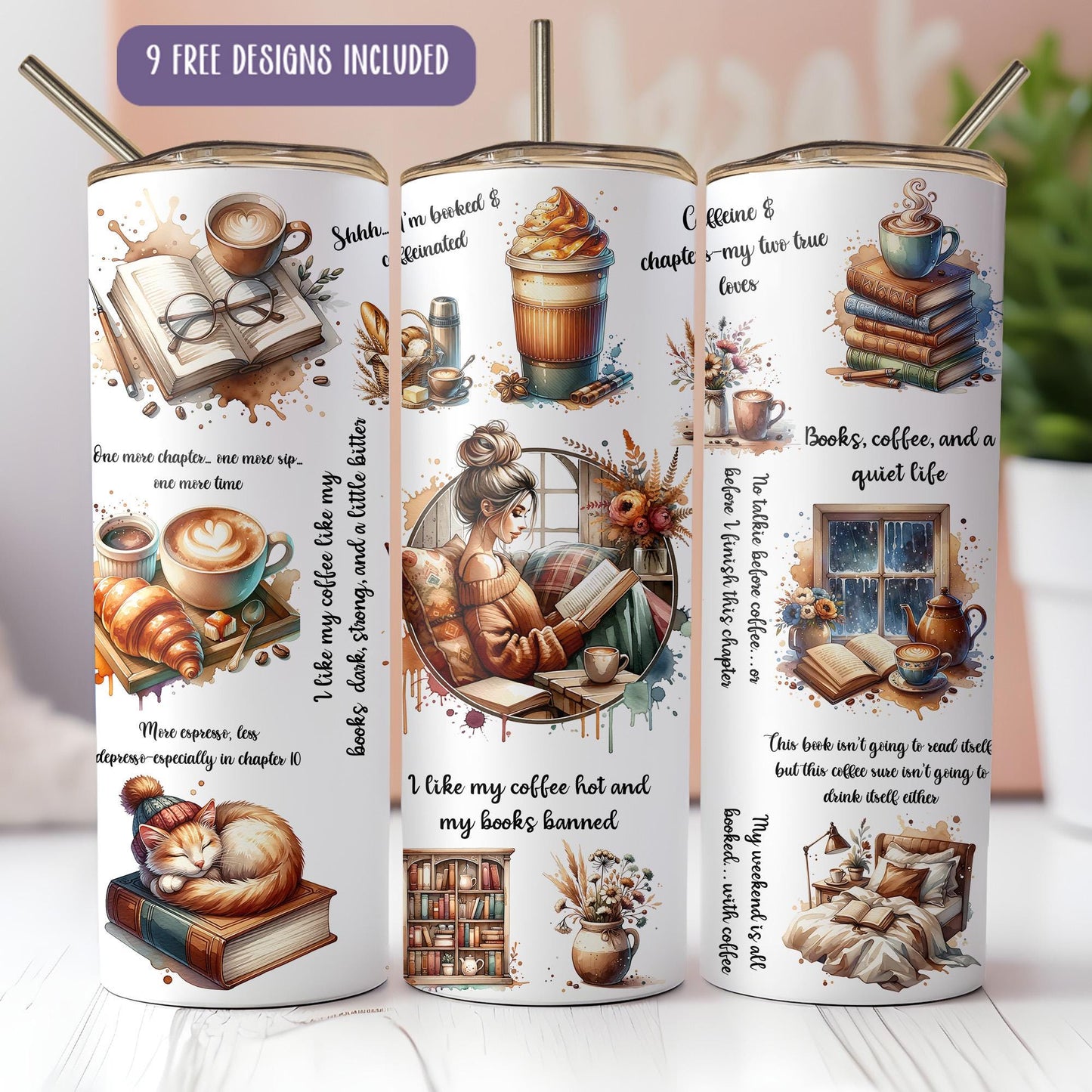 a group of coffee mugs sitting on top of a table