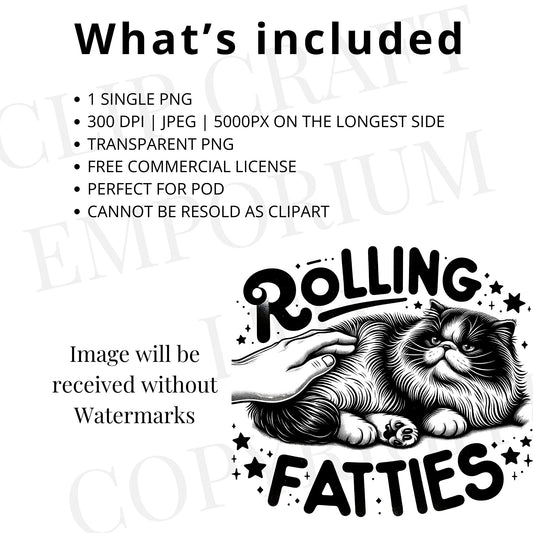 a black and white image of a cat with a caption