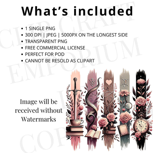 Book Lover Brushstroke Clipart