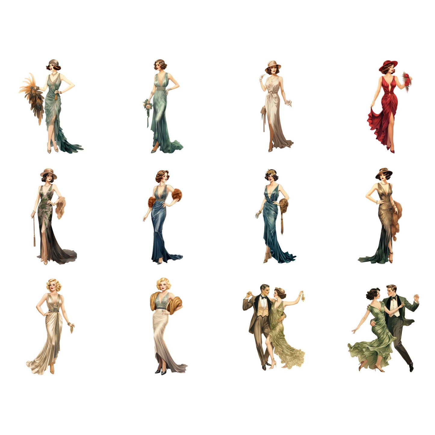 Roaring 20s Clipart