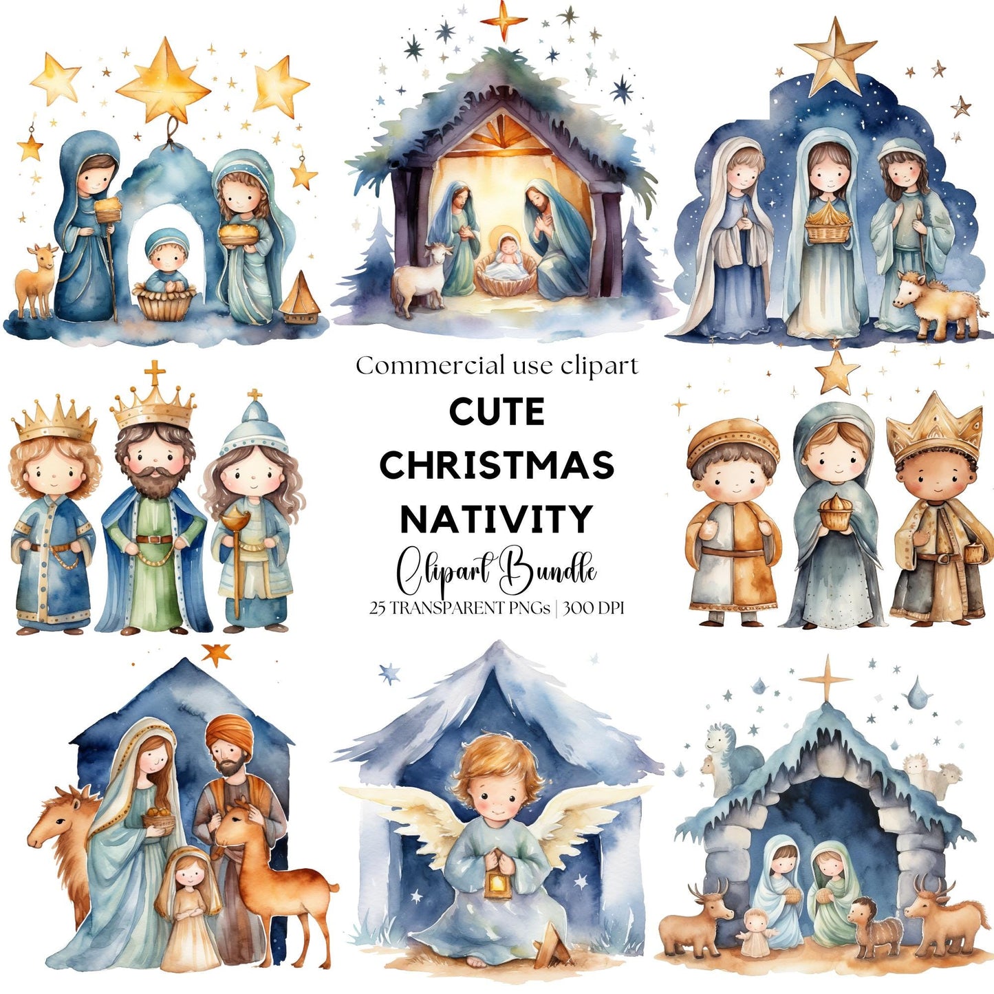 Christmas Nativity Clipart