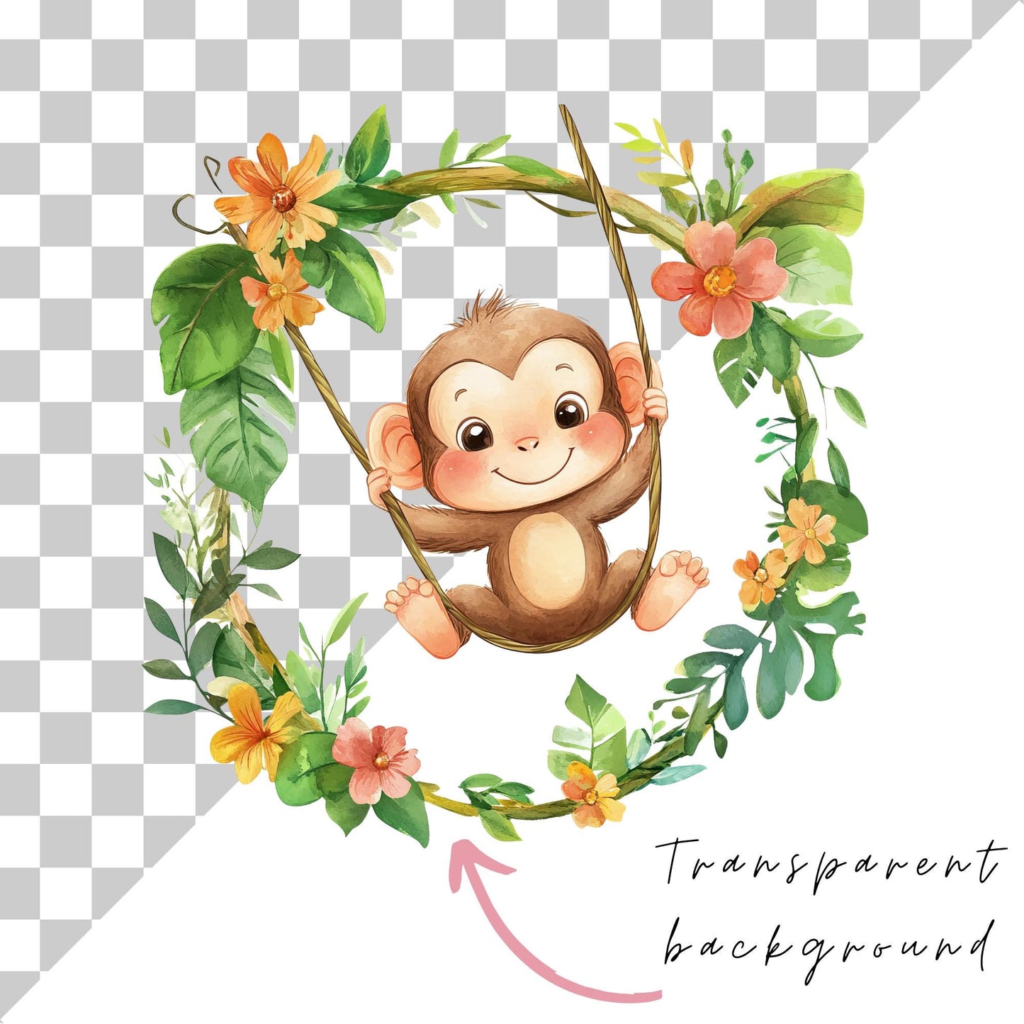 Wild One Safari Clipart