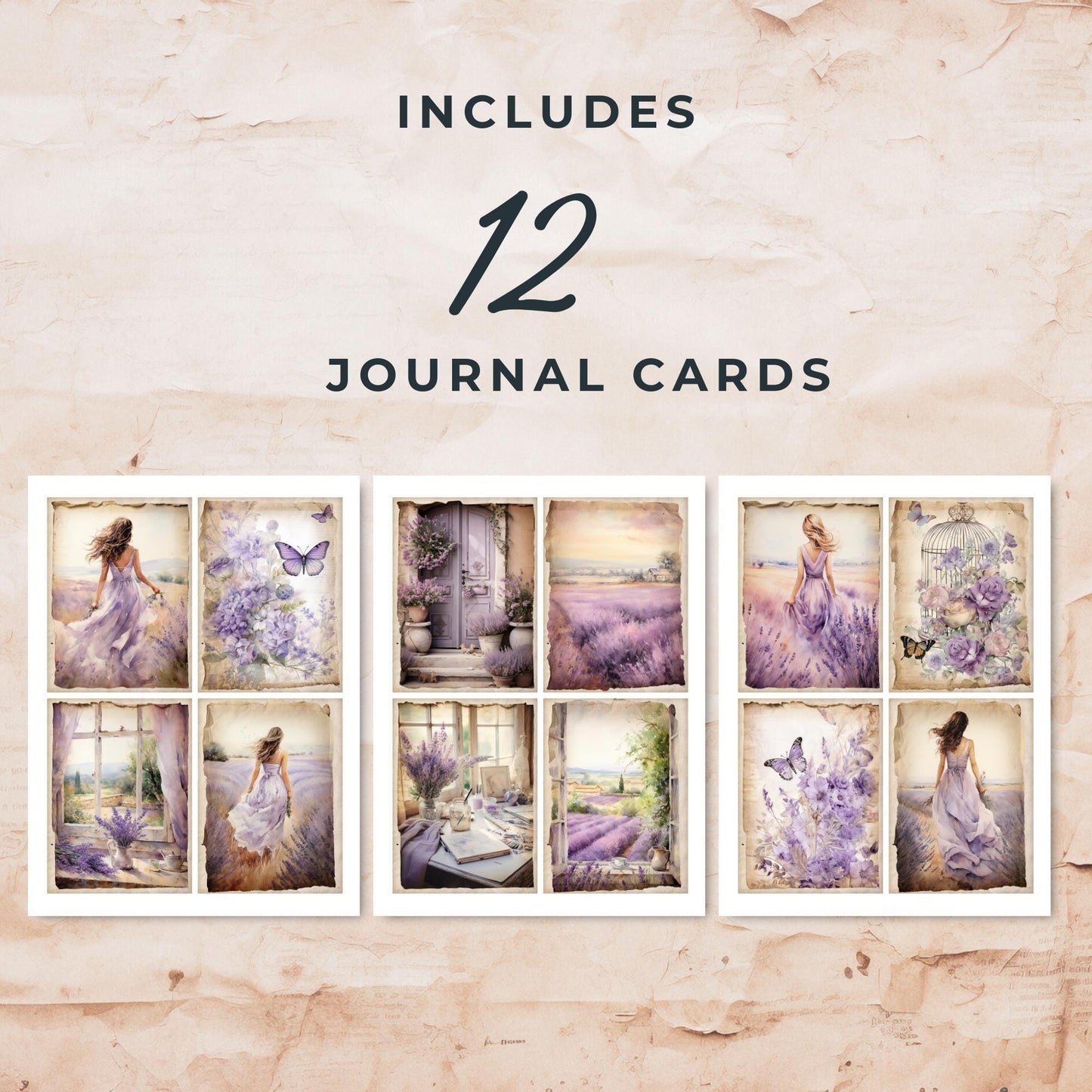Lavender Haze Junk Journal Mega Kit