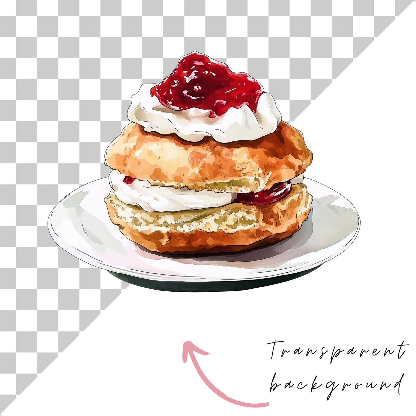 Scones clipart